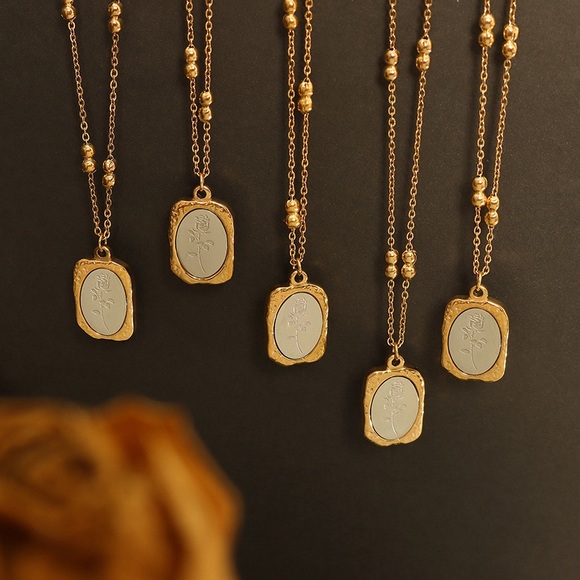 Bicolor Mixed Metal Necklace*Waterproof*Sweatproof*Tarnish Free - Picture 7 of 7